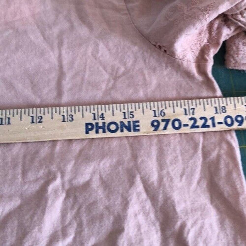 Piper And Scoot Womens S Top Mauve Pink Embroider… - image 5